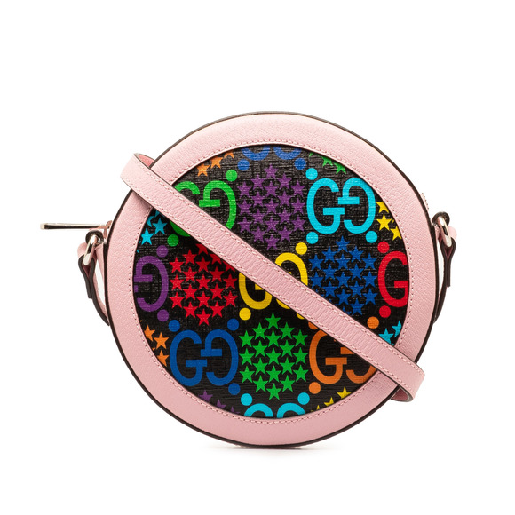 Pre-Loved Gucci GG Supreme Psychedelic Round Crossbody - Picture 1 of 9